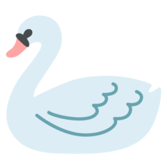 How emoji swan displayed on Google