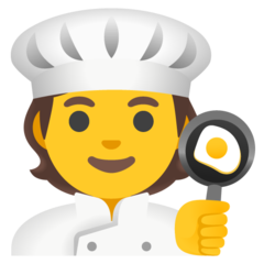 How emoji cook displayed on Google