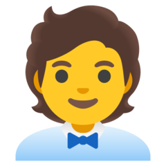 How emoji office worker displayed on Google