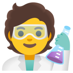 How emoji scientist displayed on Google