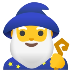 How emoji man mage displayed on Google