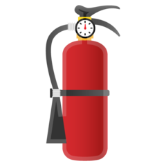 How emoji fire extinguisher displayed on Google