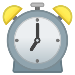 How emoji alarm clock displayed on Google