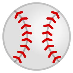 How emoji baseball displayed on Google