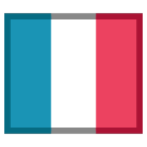 How emoji flag: France displayed on HTC