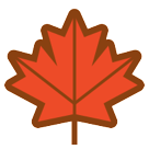 How emoji maple leaf displayed on HTC