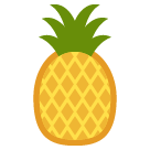 How emoji pineapple displayed on HTC