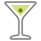 How emoji cocktail glass displayed on HTC