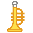 How emoji trumpet displayed on HTC