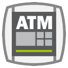 How emoji ATM sign displayed on HTC