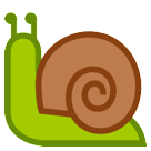 How emoji snail displayed on HTC