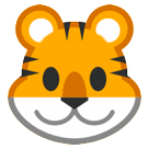 How emoji tiger face displayed on HTC