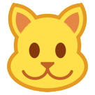 How emoji cat face displayed on HTC