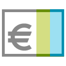 How emoji euro banknote displayed on HTC