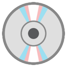 How emoji optical disk displayed on HTC