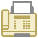 How emoji fax machine displayed on HTC