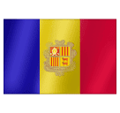 How emoji flag: Andorra displayed on Huawei