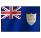 How emoji flag: Anguilla displayed on Huawei