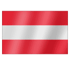 How emoji flag: Austria displayed on Huawei