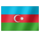 How emoji flag: Azerbaijan displayed on Huawei