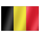 How emoji flag: Belgium displayed on Huawei