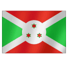 How emoji flag: Burundi displayed on Huawei