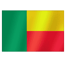 How emoji flag: Benin displayed on Huawei