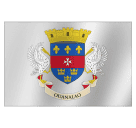 How emoji flag: St. Barthélemy displayed on Huawei