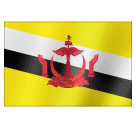 How emoji flag: Brunei displayed on Huawei