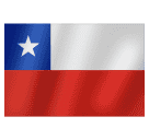 How emoji flag: Chile displayed on Huawei