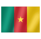 How emoji flag: Cameroon displayed on Huawei