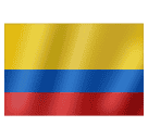 How emoji flag: Colombia displayed on Huawei