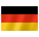 How emoji flag: Germany displayed on Huawei