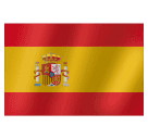 How emoji flag: Spain displayed on Huawei