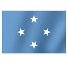 How emoji flag: Micronesia displayed on Huawei