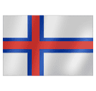 How emoji flag: Faroe Islands displayed on Huawei