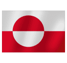 How emoji flag: Greenland displayed on Huawei