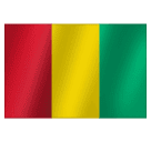 How emoji flag: Guinea displayed on Huawei