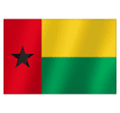 How emoji flag: Guinea-Bissau displayed on Huawei