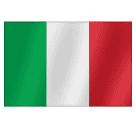 How emoji flag: Italy displayed on Huawei