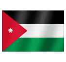 How emoji flag: Jordan displayed on Huawei