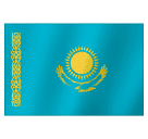 How emoji flag: Kazakhstan displayed on Huawei