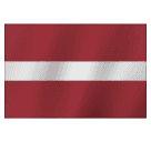 How emoji flag: Latvia displayed on Huawei