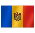 How emoji flag: Moldova displayed on Huawei