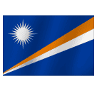 How emoji flag: Marshall Islands displayed on Huawei