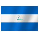 How emoji flag: Nicaragua displayed on Huawei