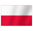 How emoji flag: Poland displayed on Huawei