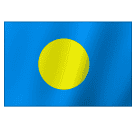 How emoji flag: Palau displayed on Huawei