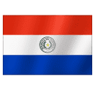 How emoji flag: Paraguay displayed on Huawei