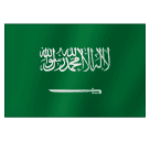 How emoji flag: Saudi Arabia displayed on Huawei